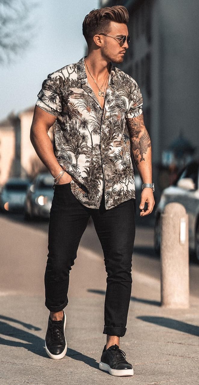 10 Floral Printed Shirts for Men 10 Floral Printed Shirts for Men