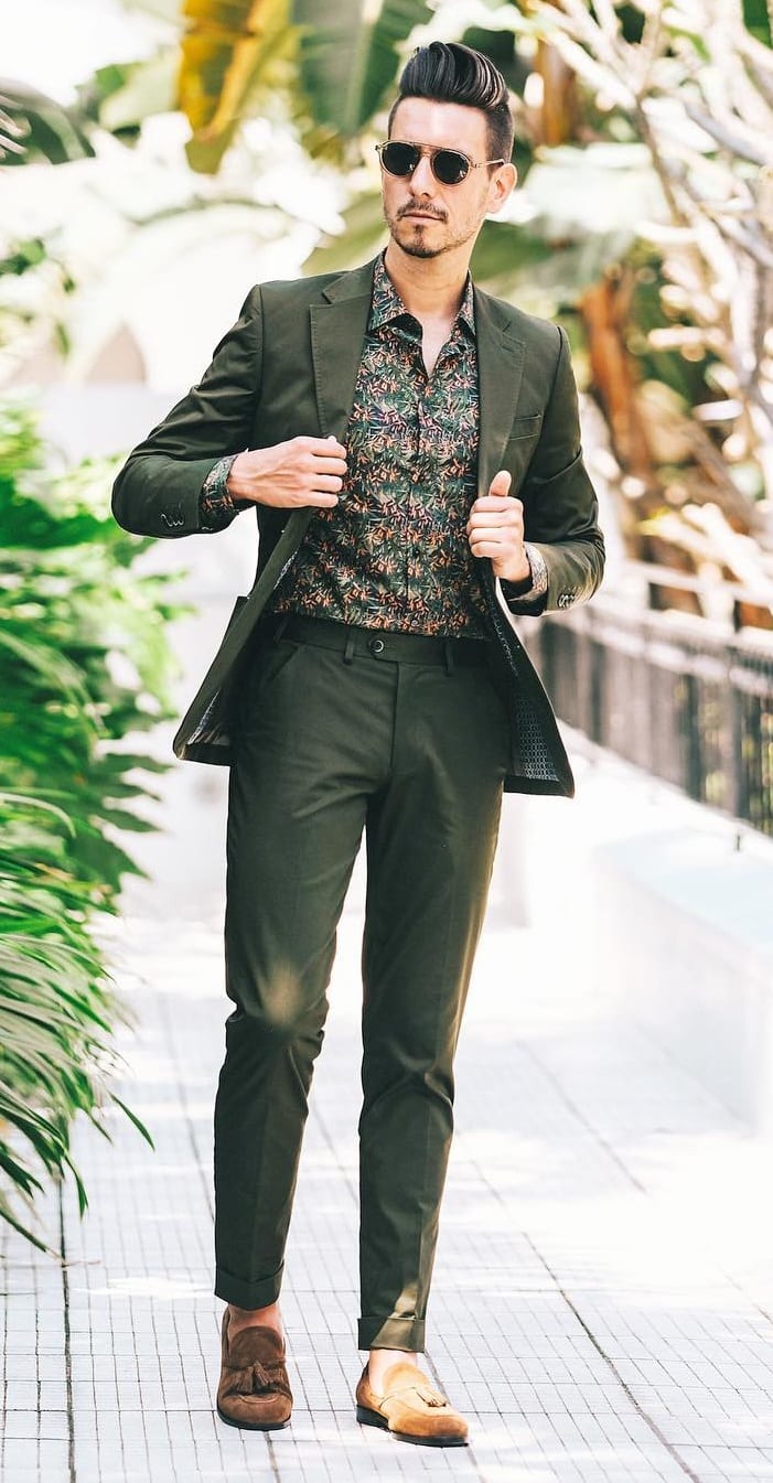 Casual Shirt and Suit Summer Outfit Combinations Casual Shirt and Suit Summer Outfit Combinations