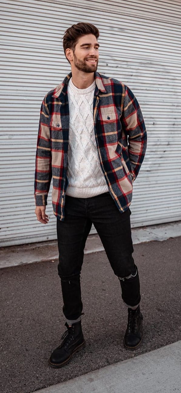 Cool Plaid Jacket Outfit Ideas Cool Plaid Jacket Outfit Ideas