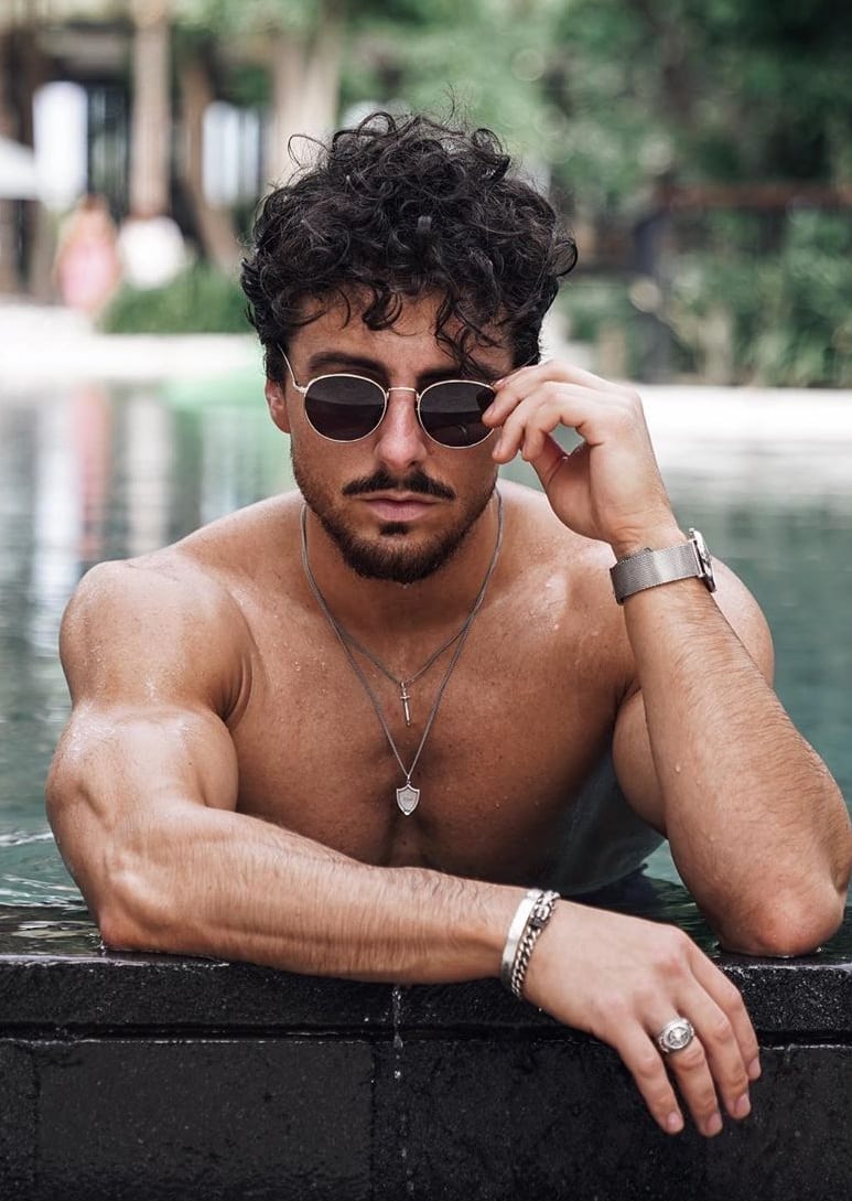Curly Hair for Men Curly Hair for Men