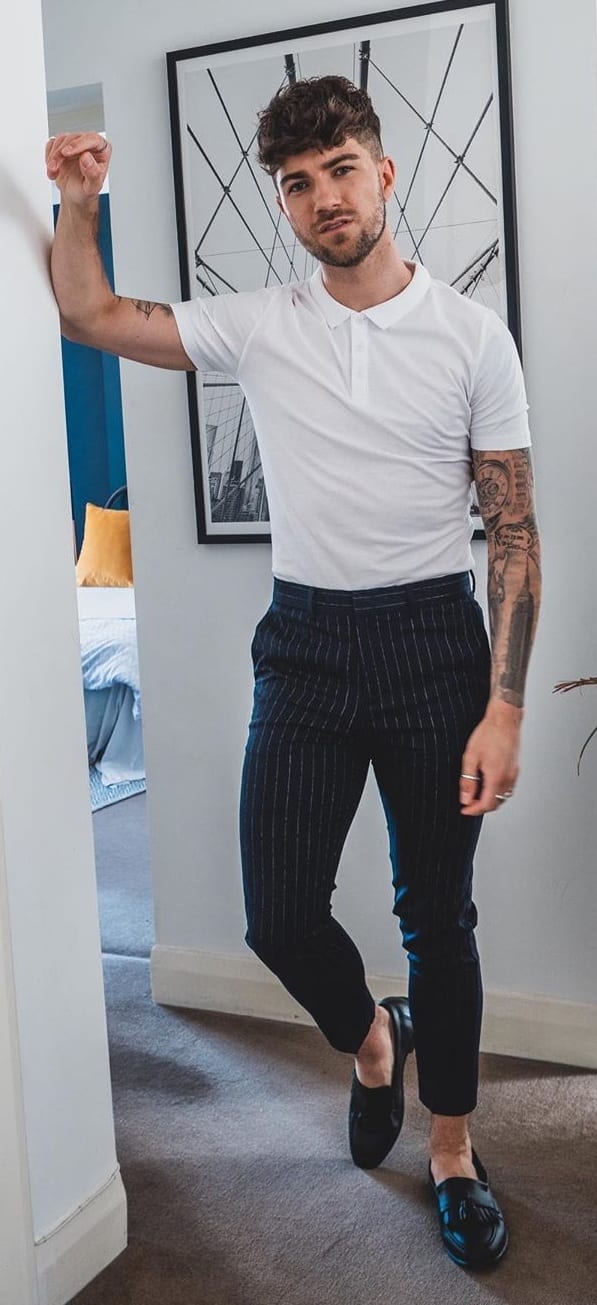 Polo Shirt-Chinos- Summer-Outfit-Combination Polo Shirt-Chinos- Summer-Outfit-Combination