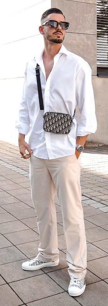 Loose baggy trousers for summer Loose baggy trousers for summer