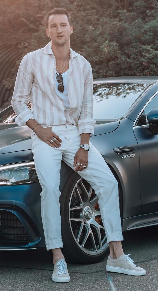 Mens White Pant Outfit Ideas 2021 Mens White Pant Outfit Ideas 2021