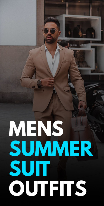 Mens Summer Suit Outfits- Mens Summer Suit Outfits-