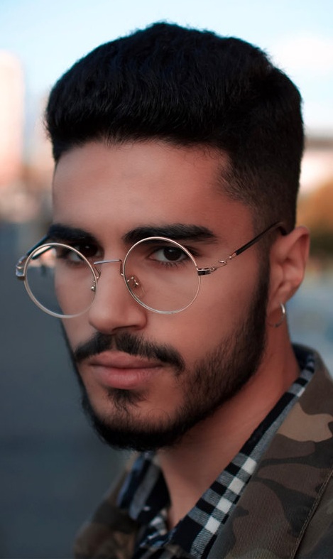Mens Round Glasses with Metal Frames Mens Round Glasses with Metal Frames