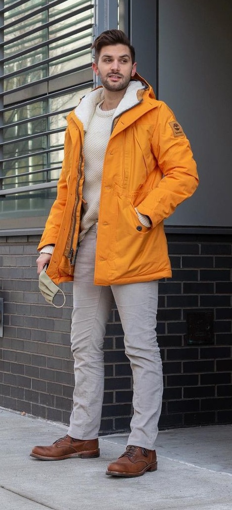 Carrot Orange Color Jacket- Sweater-Trouser- Outfit-for-fall Carrot Orange Color Jacket- Sweater-Trouser- Outfit-for-fall