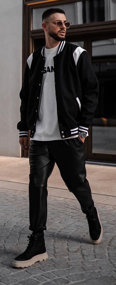 Versatile Bomber Jacket Outfit For Spring and Winter Versatile Bomber Jacket Outfit For Spring and Winter