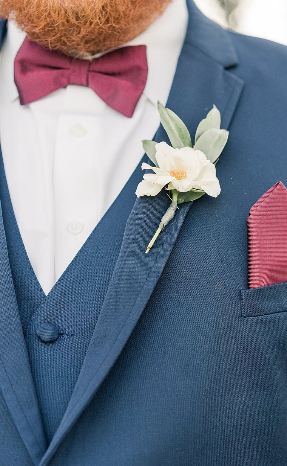 Boutonnière - Floral Groom Accessory Boutonnière - Floral Groom Accessory