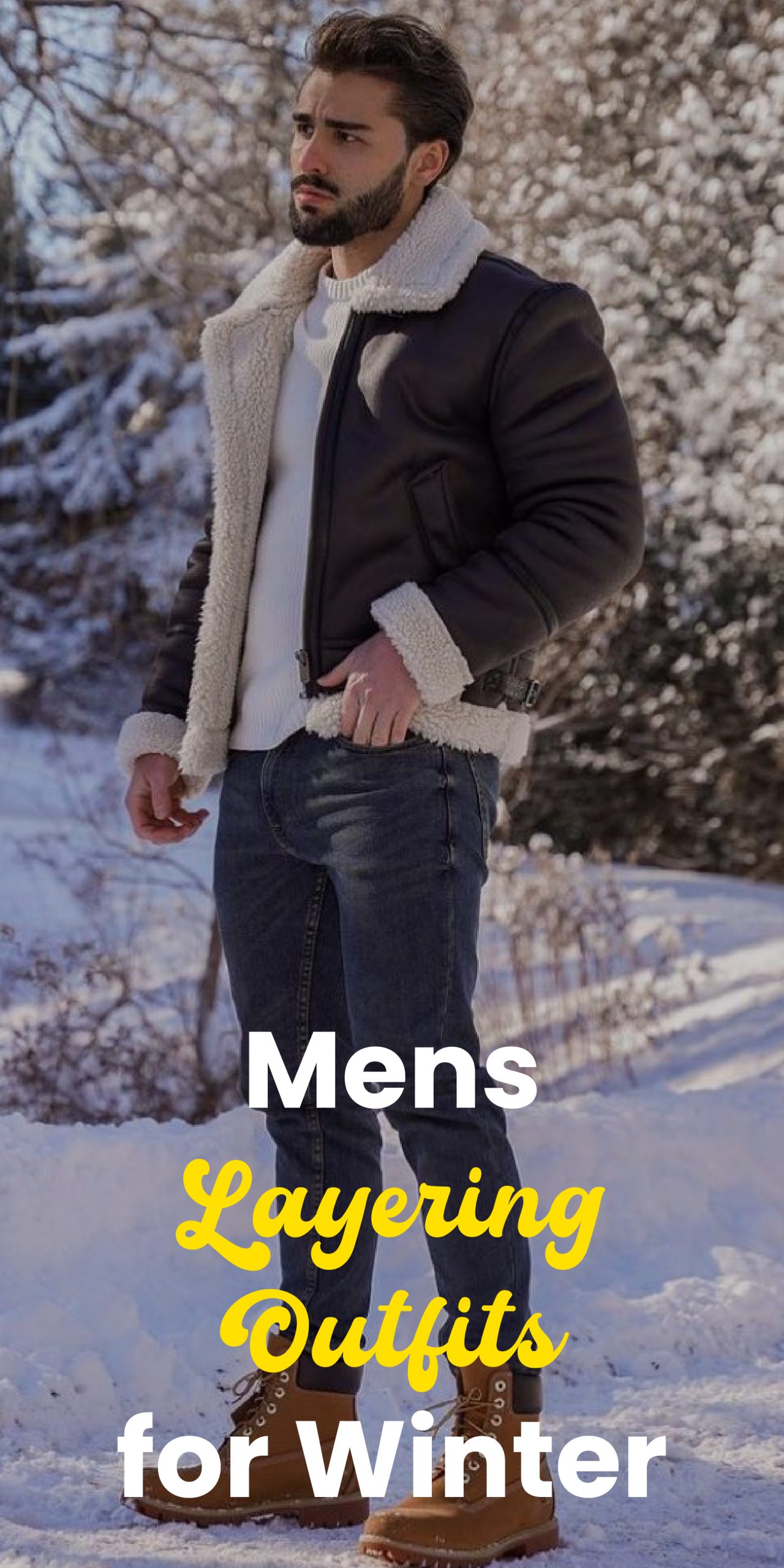 Mens Layering Outfits for Winter Mens Layering Outfits for Winter