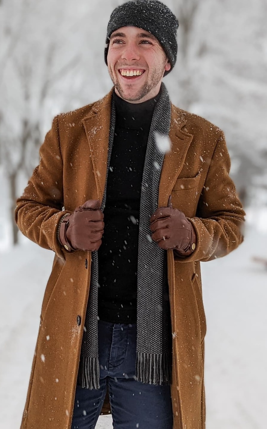 Shearling coat Layering Shearling coat Layering