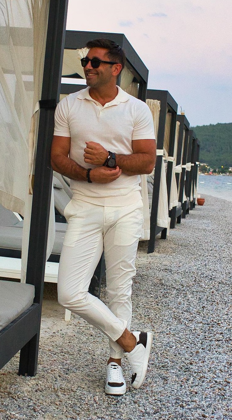 All whites vacation looks All whites vacation looks