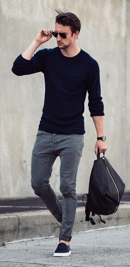 Casual Full sleeve tees for a simple and comfortable look on a date night Casual Full sleeve tees for a simple and comfortable look on a date night