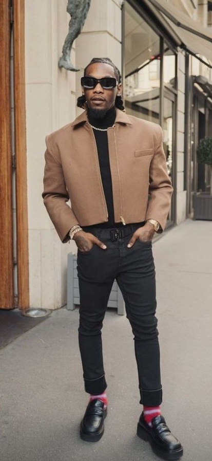 Cropped Jacket as a Club night outfit Cropped Jacket as a Club night outfit