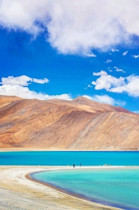 Pangong Lake in Ladakh India Pangong Lake in Ladakh India