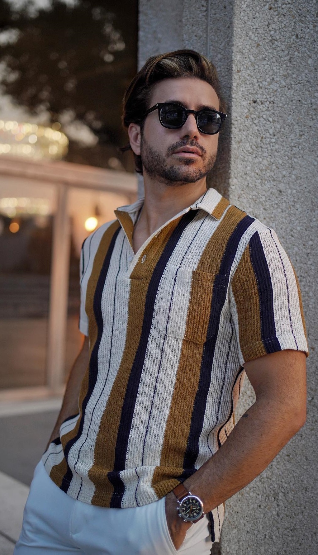Stripped Shirt weekend getaway outfit Stripped Shirt weekend getaway outfit