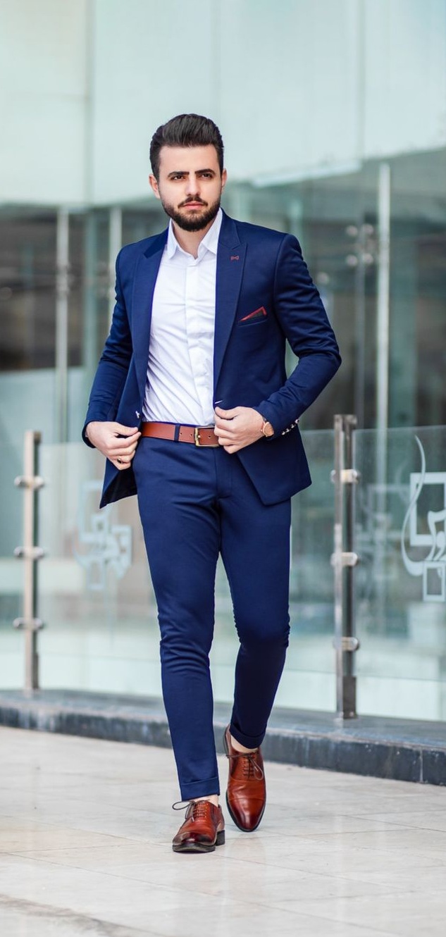 Suit on a date night Suit on a date night