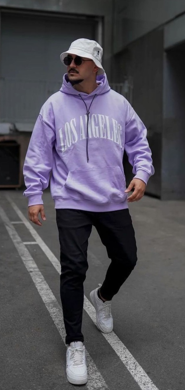 Men Styled up in Hoodie Men Styled up in Hoodie