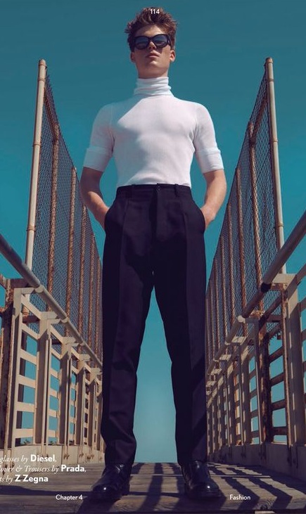 Men Styled up in turtle Neck Men Styled up in turtle Neck
