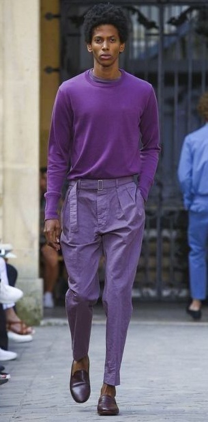 Purple Monochrome look Purple Monochrome look