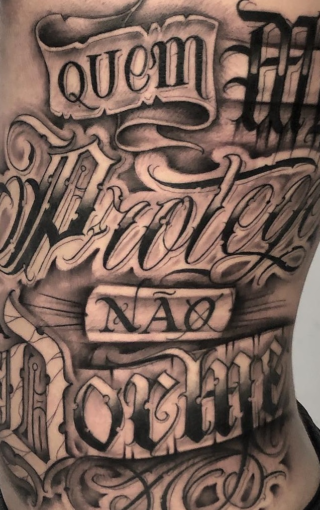 Lettering tattoos Lettering tattoos