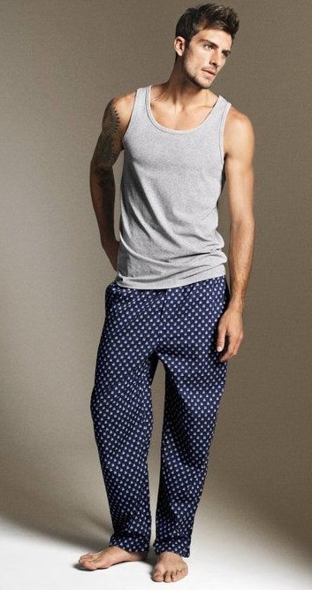 pyjama with vested top pyjama with vested top