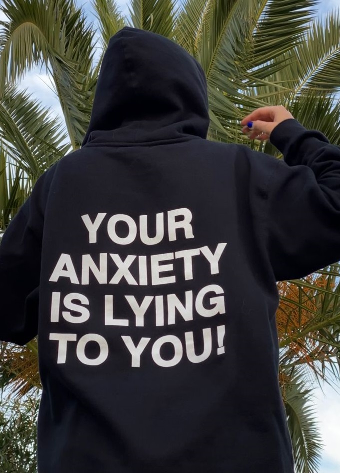black colored thsirt with a quote written black colored thsirt with a quote written