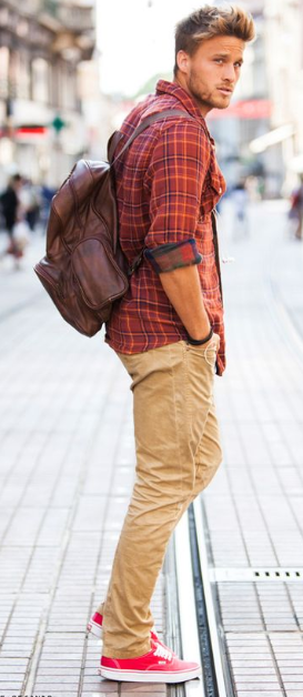 Summer Flannel outfit in red Summer Flannel outfit in red