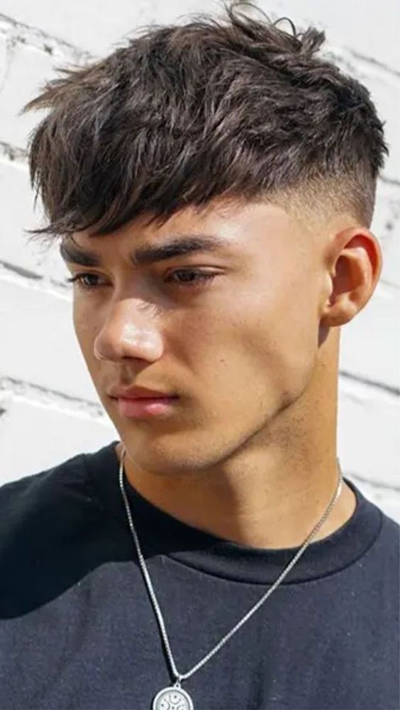 Angular Fringe for Men's best winter look Angular Fringe for Men's best winter look