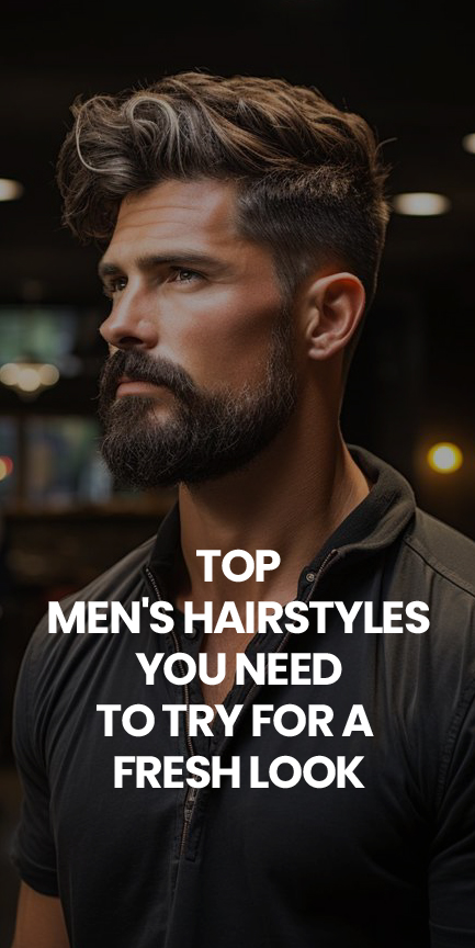 Top Men's Hairstyles You Need to Try for a Fresh Look Top Men's Hairstyles You Need to Try for a Fresh Look