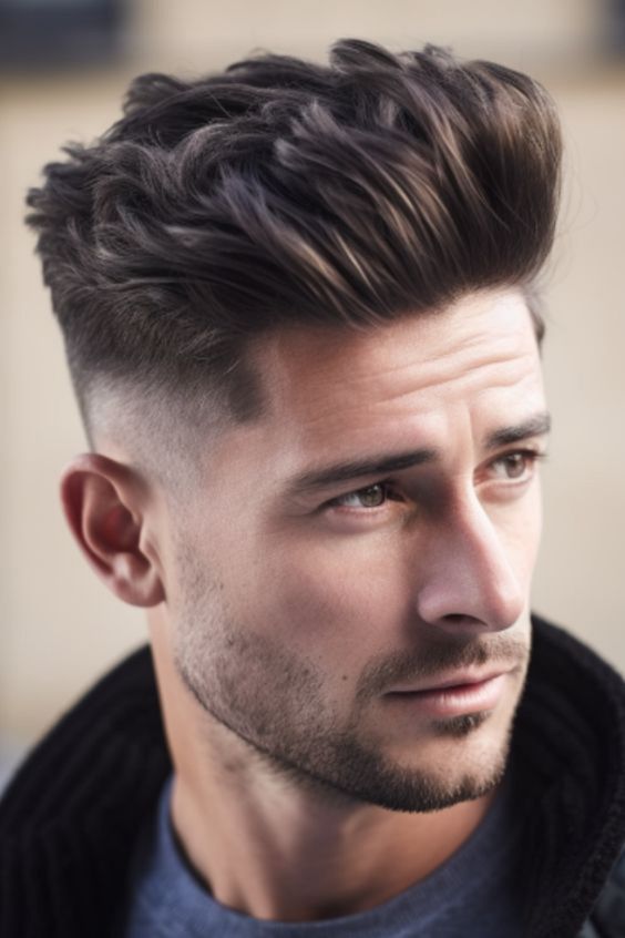 Undercut with Quiff hairstyle Undercut with Quiff hairstyle