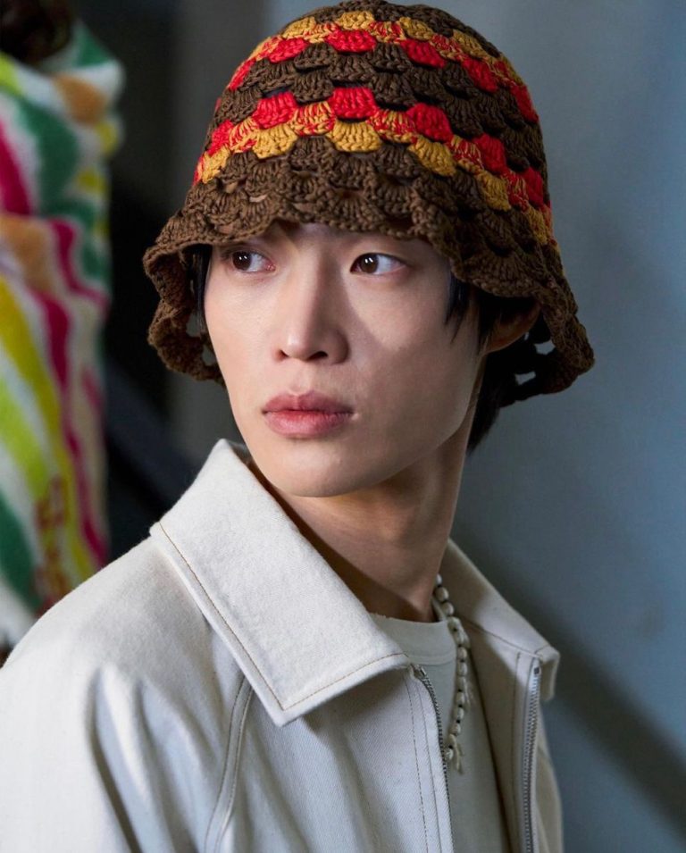 Look With Crochet Beanie Look With Crochet Beanie