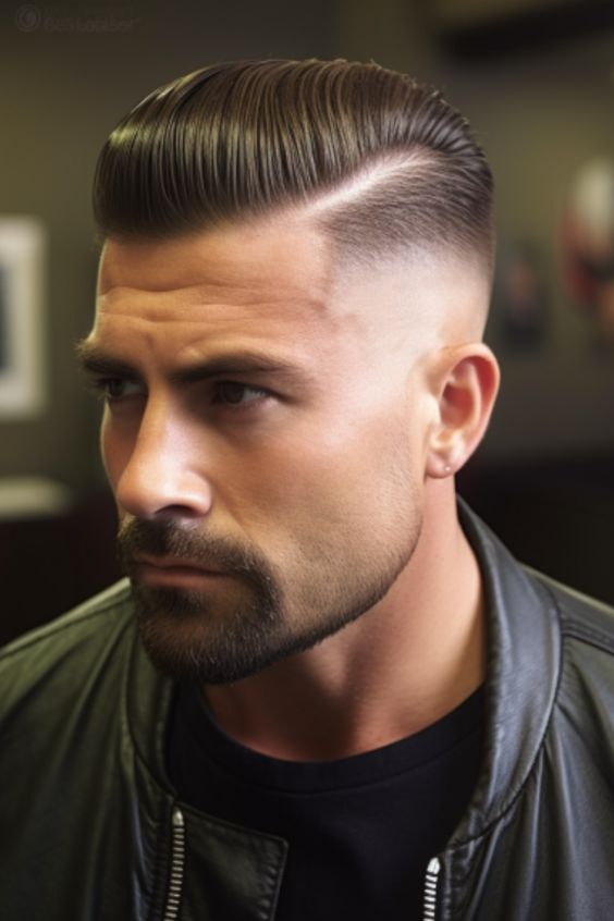 Slicked Back Haircut Slicked Back Haircut