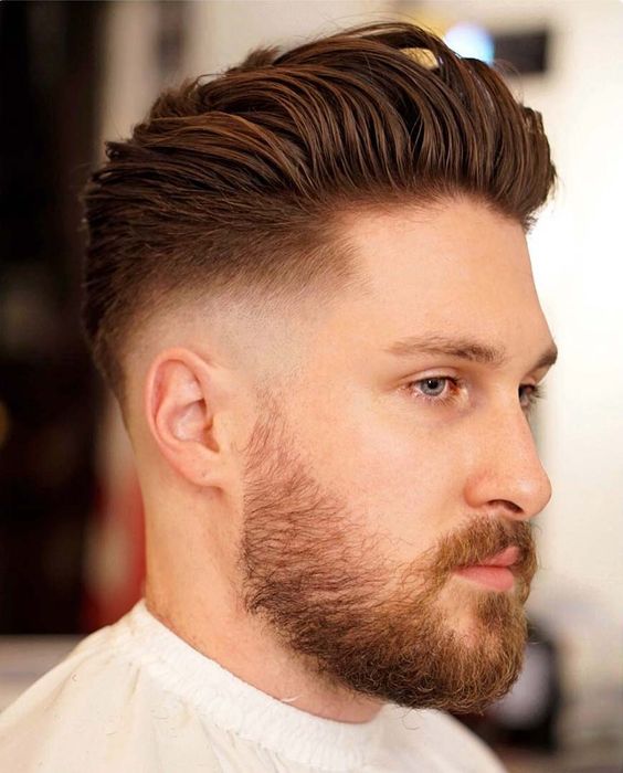 Slicked Back cut Slicked Back cut