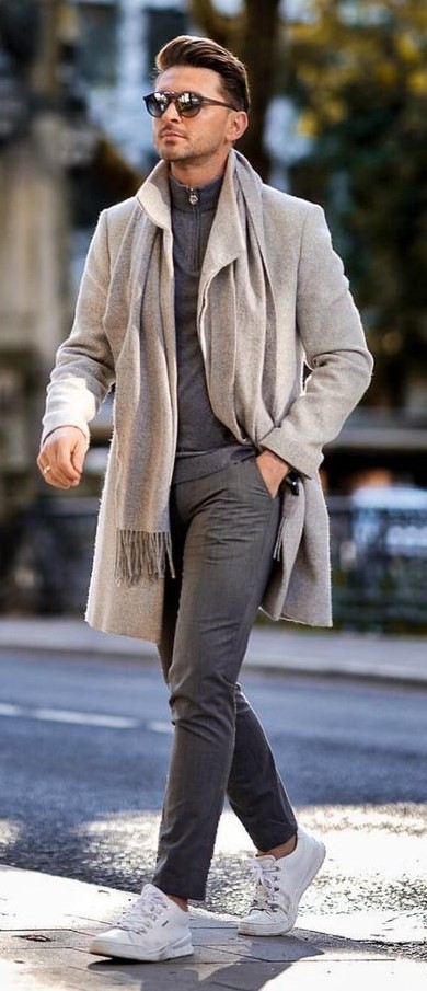 Winter Outfit with Scarf Winter Outfit with Scarf