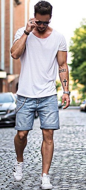Demin Short For Men Demin Short For Men