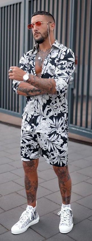 Floral Coordset For Men Floral Coordset For Men