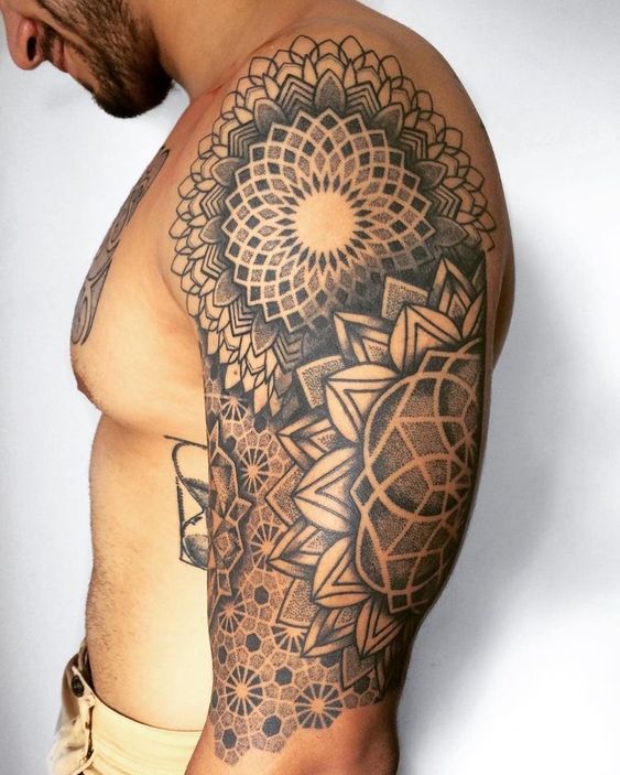 Floral Tattoo for Men Floral Tattoo for Men