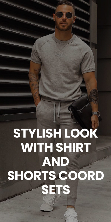 Stylish Look With Shirt and Shorts Coord Sets Stylish Look With Shirt and Shorts Coord Sets