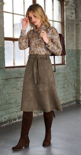 Blouse with Skirt Blouse with Skirt