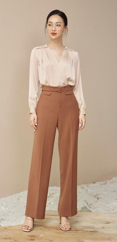 Blouse with Tailored Pants Blouse with Tailored Pants