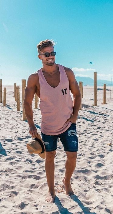 Tank Top with Short For Beach Date Tank Top with Short For Beach Date