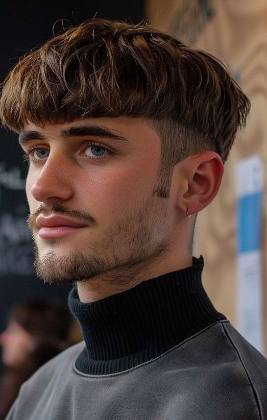 Bowl Cut Also called as Mushroom Cut Hairstyle Bowl Cut Also called as Mushroom Cut Hairstyle