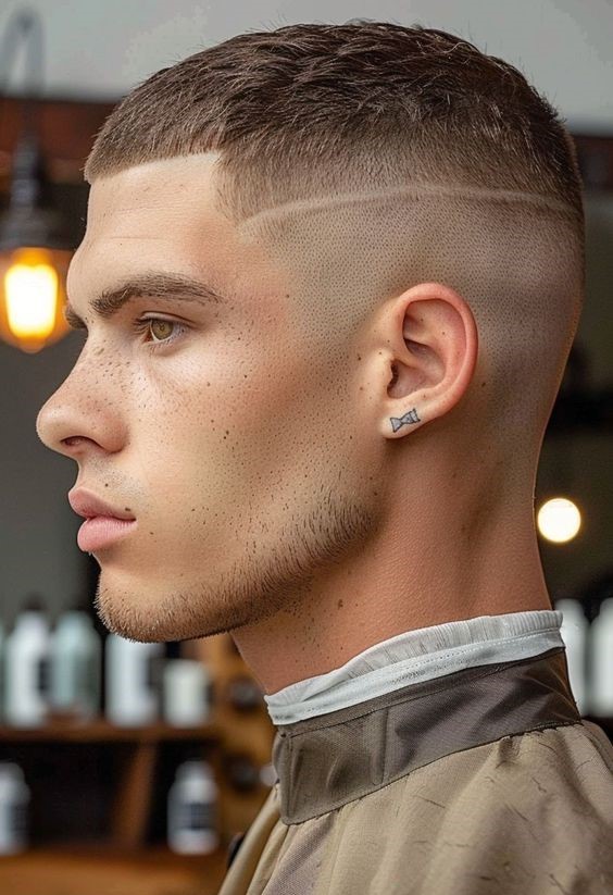 Minimal Maintenance Buzz Cut Hairstyle Minimal Maintenance Buzz Cut Hairstyle