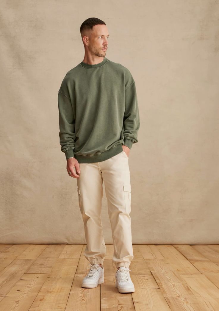 Cargo Pants With Sweatshirt Cargo Pants With Sweatshirt