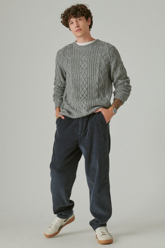 Corduroy Pants With Sweater Corduroy Pants With Sweater