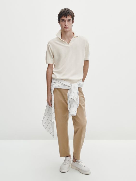 Khaki Pants and Polo Shirt Khaki Pants and Polo Shirt