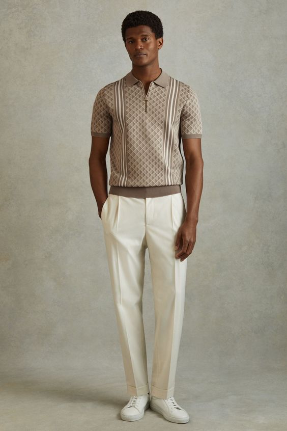 Sharp Polo and Trousers Sharp Polo and Trousers