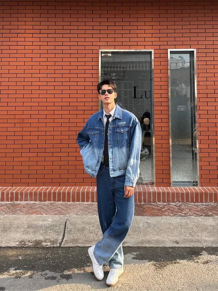 Shaded Denim Outfit Shaded Denim Outfit