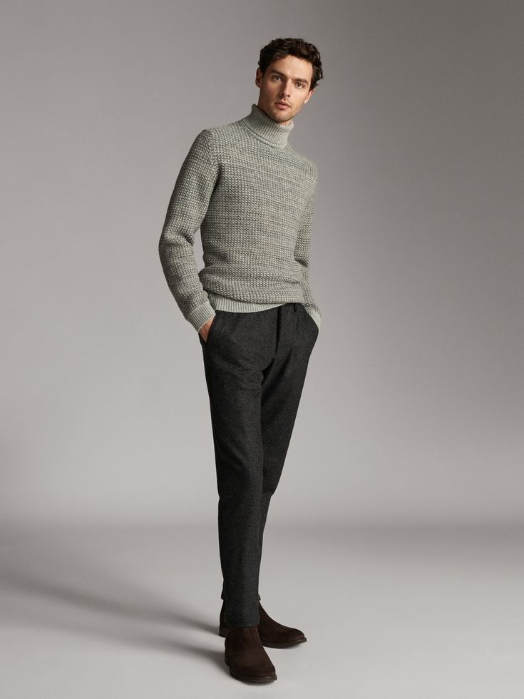 Sweater with Slim-Fit Trousers Sweater with Slim-Fit Trousers
