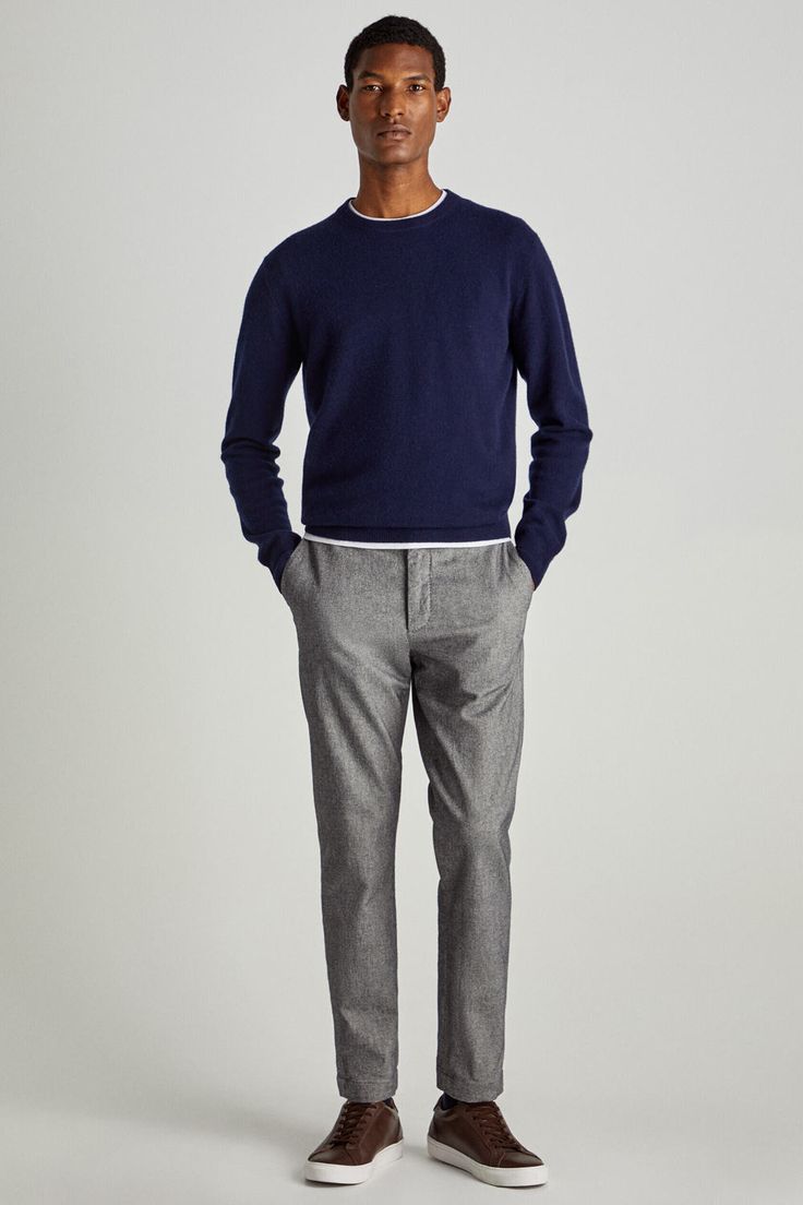 Navy Blue Sweater With Pants Navy Blue Sweater With Pants
